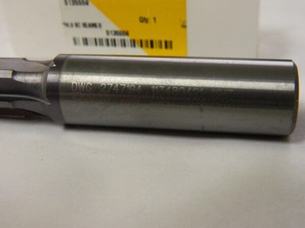 Kennametal 14MM 2747194R03DWG CARB REAMER T4049