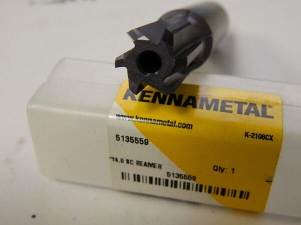 Kennametal 14MM 2747194R03DWG CARB REAMER T4049