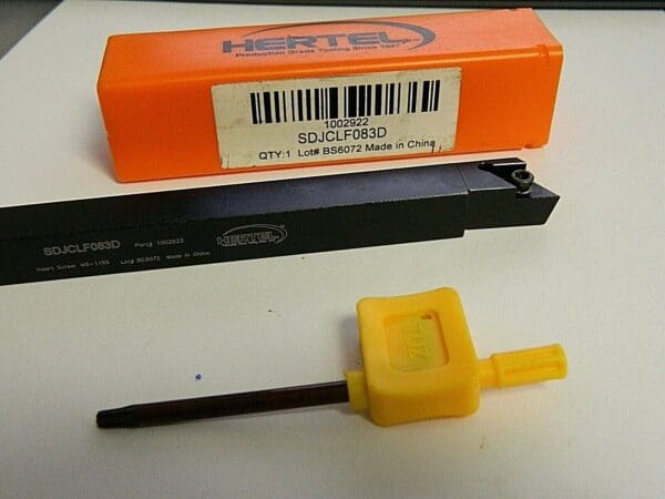 Hertel Left Hand Positive Rake Indexable Turning Toolholder 35996834