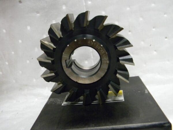 Interstate High Speed Steel Side Milling Cutter 4"Diam x 1-1/2" WOC 63329197