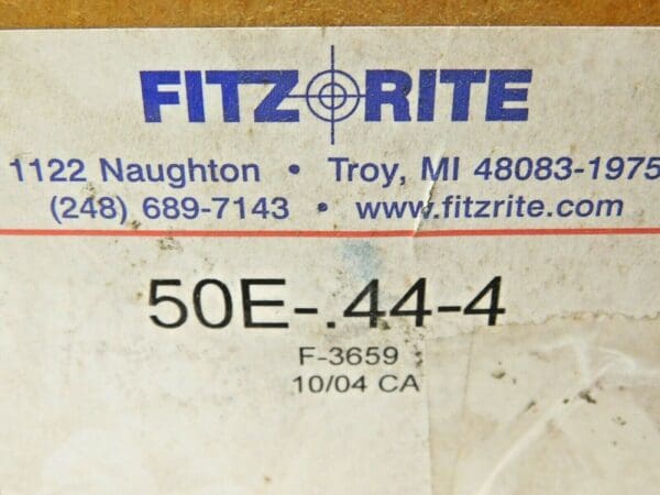 Fitz-Rite CAT50 End Mill Holder Extended Length 7/16" Hole Diam 50E-.44-4