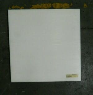 Sustaplast 2-1/4" Thick 24" Wide 2' Long Acetal Sheet 04194619