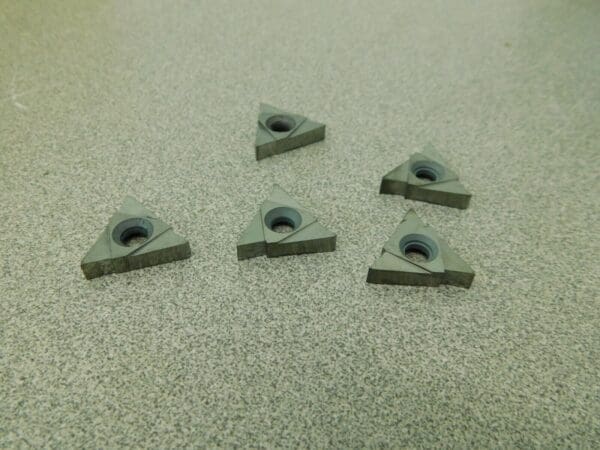 Pro Carbide Grooving Inserts 5Pk TNMC43 Grade TCN55 3/16" Cutting Width 51519106