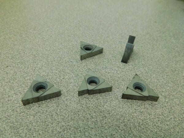 Pro Carbide Grooving Inserts 5Pk TNMC43 Grade TCN55 3/16" Cutting Width 51519106