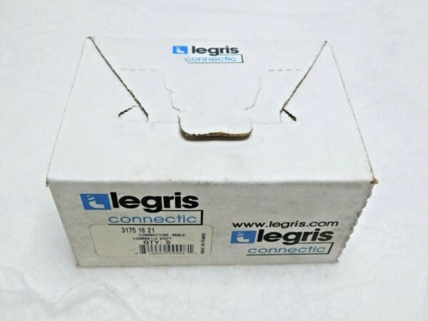 Legris Male Connector Push-to-Connect Fittings 16mm x 1/2 BSPT QTY 5 3175 16 21