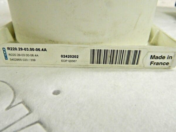 Seco Indexable Copy Face Mill 3" Dia x 1" Bore R220.29-03.00-06.4A 03367