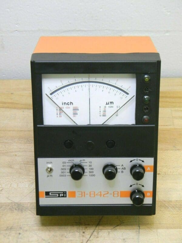 SPI Twin Channel Electronic Comparator w/ Analog Meter & RS-232C Output 31-842-8