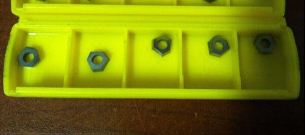 Kennametal TP41 TPGA110204 K68 60° Uncoated Carbide Turning Inserts #1163037