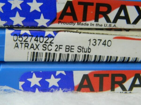 Atrax Solid Carbide 2-Flute Ball End Mill 7/32" Dia 7/16" LOC Qty 3 13740