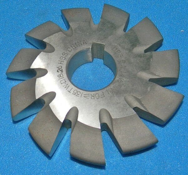 HSS Involute Gear Cutter 3 NDP #1 14 1/2º PA 1 1/4" Hole 4 1/2" OD X7-MG-009-1