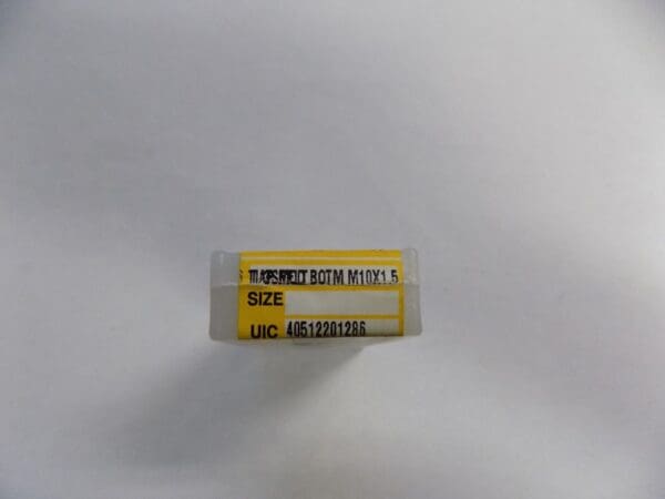 Kennametal Spiral Flute Tap M10 X 1.50 Nitride Coated HSS 3FL 4130631