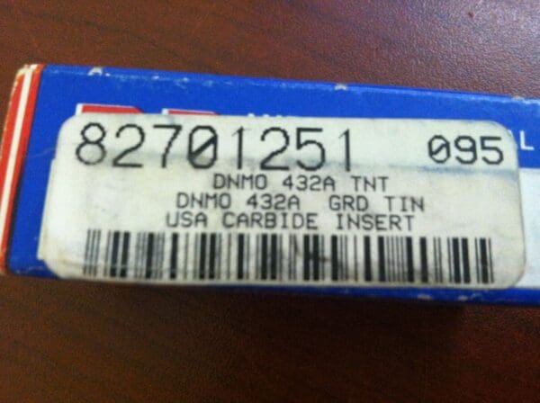 American National Carbide DNMO432A TNT Indexable Carbide TiN Turning Inserts