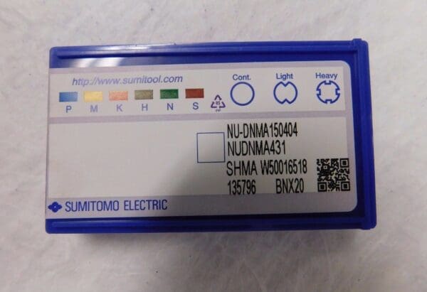 Sumitomo Carbide Turning Insert DNMA431 BNX20 Qty 2 135796