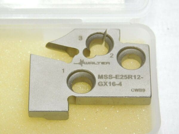 Walter Indexable Cutoff Blade MSS-E Single End RH MSS-E25R12-GX16-4 5009577