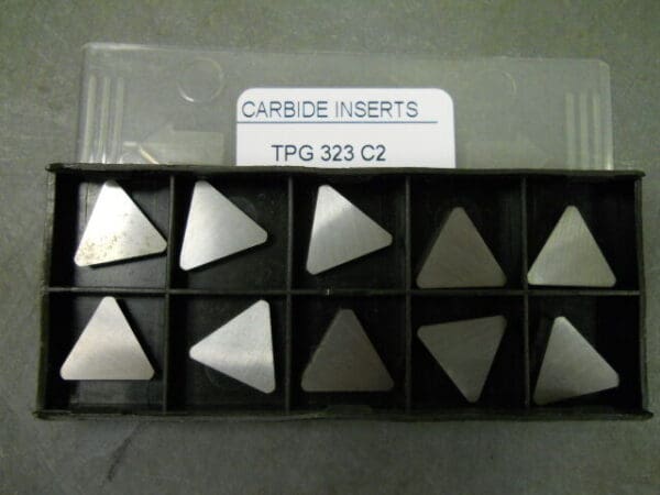 HHIP TPG323 C2 Carbide Inserts Box of 10 #6020-2323