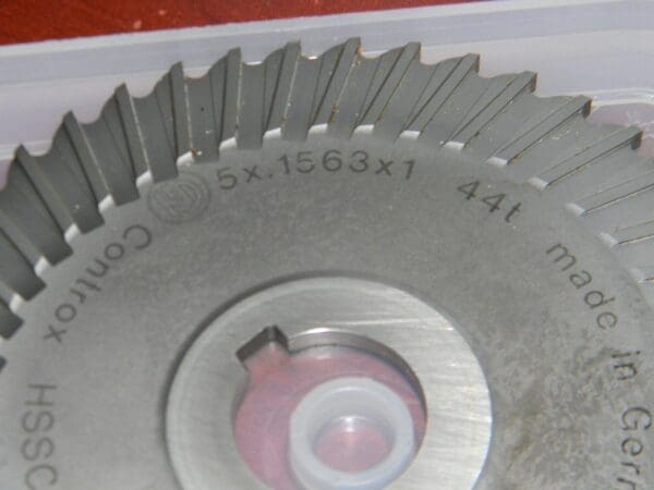 Controx 5" x 0.1563" x 1" Straight 44T Cobalt Saw Blade 243573