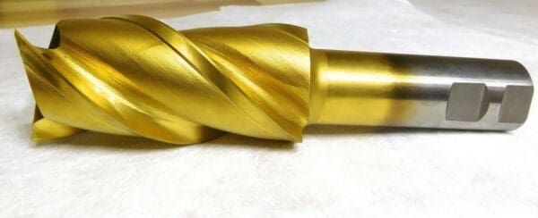 Cleveland Twist Drill CC End Mill 2" Dia 1.25" Shank Dia HSS-PM Coat 3FL 39961