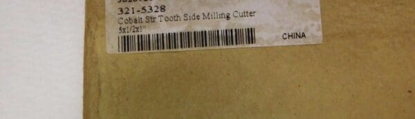 Cobalt Side Milling Cutter 5" x 1/2" x 1-1/4" 24 Teeth 321-5328