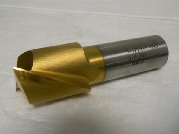 Precision 1-1/2" x 1" x 4-1/8" x 1-5/8" 2FL HSS TiN Square End Mill 1080 3482