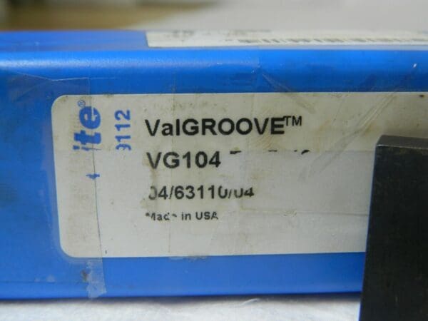 Valenite ValGROOVE Cut-Off Blade VG104 R 25-40 52336