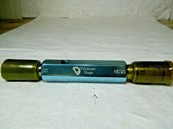 Vermont Gage Work Plug Assembly for LFC.875-18 UNS 2A LH Go NoGo CUTOM555