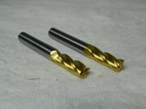 Fullerton Tool SC Sq End Mill 5/16" x 5/16" x 7/8" 2-1/2" OAL 4 FL Qty 2 32331