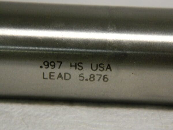 Putnam Tools Spiral Keyway End Mill .997" x 1" x 1-5/8" x 4-1/8" 2F HSS 92426