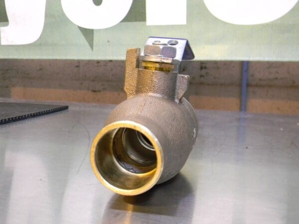 Nibco Standard Full Port Bronze Ball Valve 1-1/4" Pipe 600 PSI Max. S-585-70