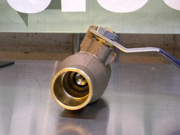 Nibco Standard Full Port Bronze Ball Valve 1-1/4" Pipe 600 PSI Max. S-585-70