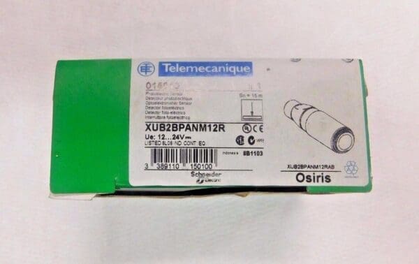 Telemecanique Through Beam Photoelectric Sensor 4 Pin M12 15m XUB2BPANM12R