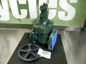 Nibco 3" Ductile Iron Gate Valve Class 150 Flanged-Raised Face NHA701F Damaged