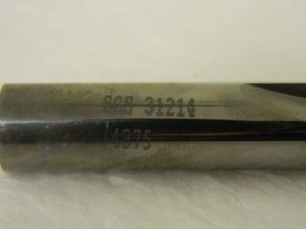 SGS Ball End Mill 7/16" x 0.109" 2FL Series 12 Carbide 31214