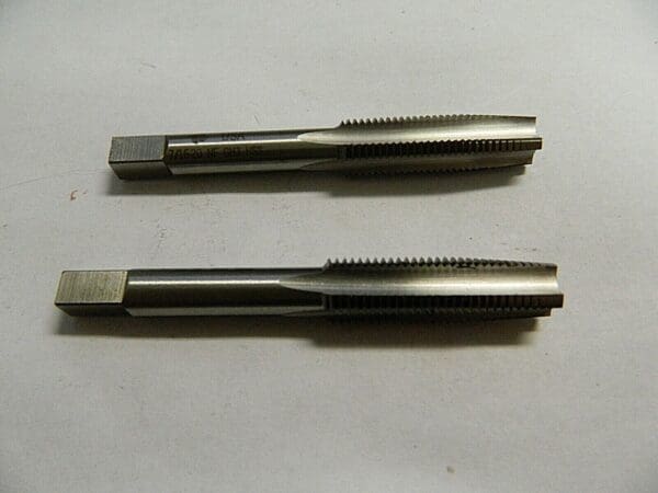 Brubaker Tool Series 7/16-20 H3 HSS 4FL Hand Tap Qty 2 10484 106