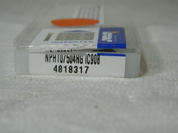 Iscar NPHT07504RG IC908 Carbide Drilling Insert Qty 4 4818317