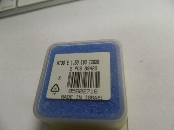 Iscar MT30 E 1.50 ISO IC928 Mill Thread Insert 05602716