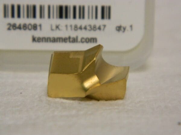 Kennametal Replaceable Drill Tip Series KSEM, 16mm Diam KC7135 150° 2646081