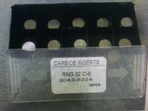 Prestige Indexable Turning Inserts RNG32 C6 Carbide Qty. 10 #2043-8224