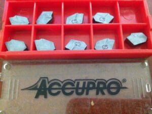 Accupro Indexable Carbide Cut-Off Inserts AGTL-5-4 C5 Qty. 9 #133028