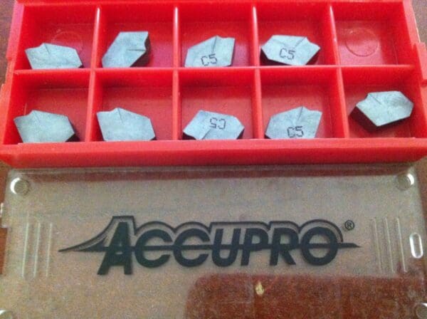 Accupro Indexable Carbide Cut-Off Inserts AGTL-5-4 C5 Qty. 9 #133028