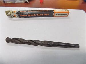 Bremick Taper Shank Twist Drill 35/64" x 7-7/16" 118º HSS 1MT #D4395