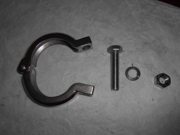 VNE E-Clamp with Bolt 2" Unpolished #E13IU2.0