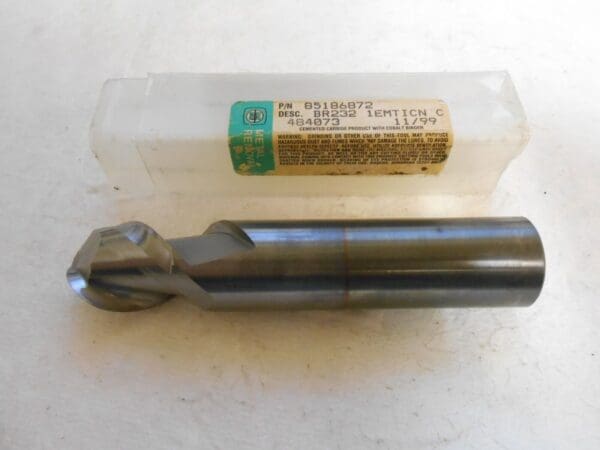 Metal Removal Solid Carbide Ball End Mill 1" x 1-1/4" 2FL TiCN #85186872