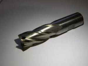 Interstate Single End Mill 7/8" x 7/8" x 1-7/8" x 4-1/8" - 4 Flute HSS #720-3087