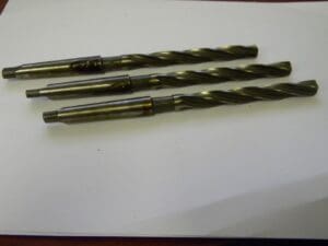 Precision Taper Shank 13-32" Dia. x 3-5/8" LOC 4FL HSS 1MT Qty. 3 #5-215-005