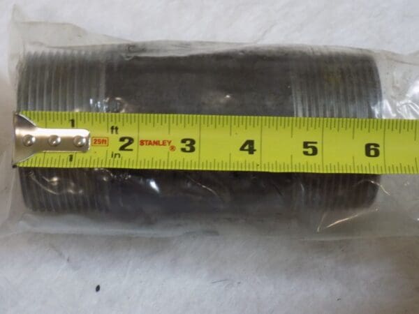 Barnes Distributing Welded Pipe Nipple 2-1/2" x 6" 1 Case of 9 #B-SCH40