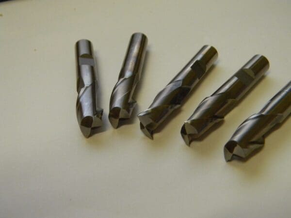 Interstate Single End Mills 7/16" x 13/16" x 2-1/2" 2F HSS #1080-2141