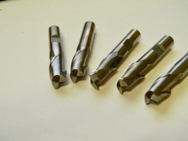 Interstate Single End Mills 7/16" x 13/16" x 2-1/2" 2F HSS #1080-2141