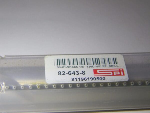 SPI Spotting Drill 3/4" x 5-1/8" 120° HSS-E Cobalt M-35 #82-643-8