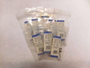 Ferraz Shawmut Fast Acting Mini Glass Fuse 250V 0.10A 10PK Lot of 8 SMG-V1/10