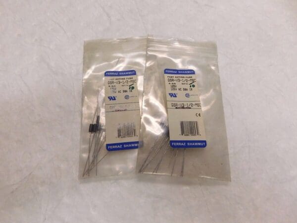 Ferraz Shawmut Fast Acting GP Fuse 125V 3.5A 10PK #GSR-V3-1/2